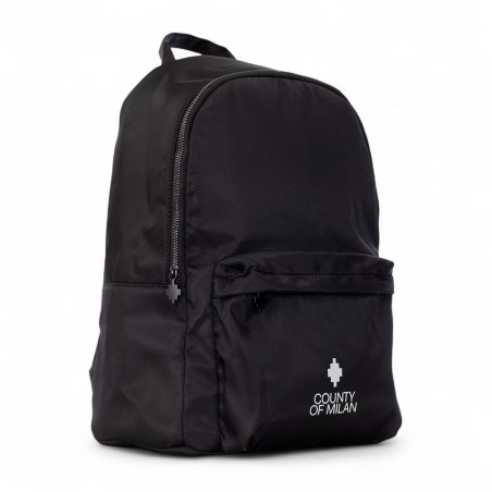 COUNTY OF MILAN - Fabric backpack with printed logo