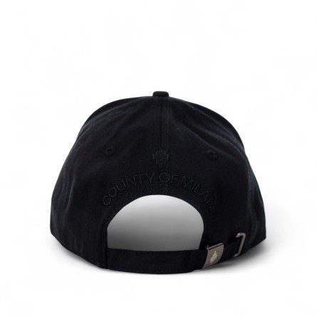 COUNTY OF MILAN - Cappello in tessuto con logo iconico ricamato