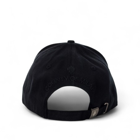 COUNTY OF MILAN - Cappello in tessuto con logo iconico ricamato