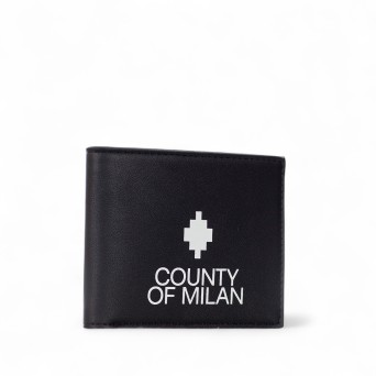 COUNTY OF MILAN - Portafoglio in ecopelle con logo stampato 2