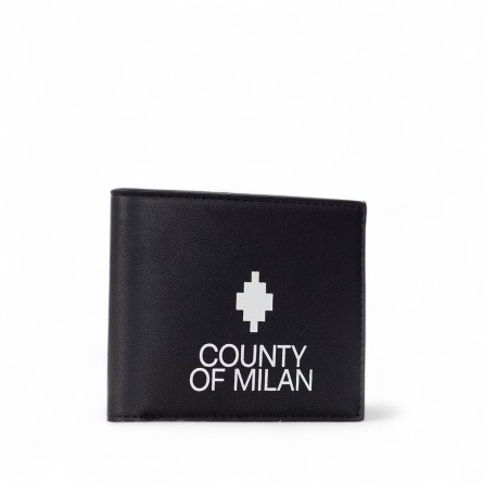 COUNTY OF MILAN - Cartera de piel sintética con logotipo impreso COUNTY OF MILAN - Cartera de piel sintética con logotipo impreso