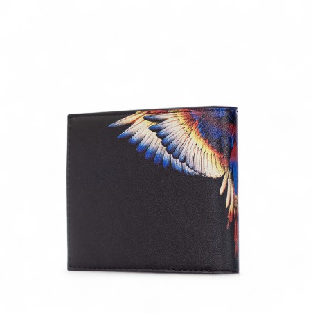 COUNTY OF MILAN - Cartera de piel sintética con estampado Wings