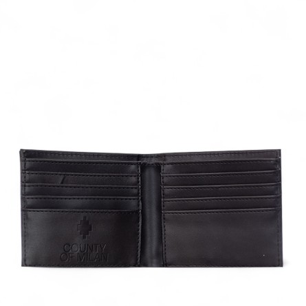 COUNTY OF MILAN - Cartera de piel sintética con estampado Wings COUNTY OF MILAN - Cartera de piel sintética con estampado Wings