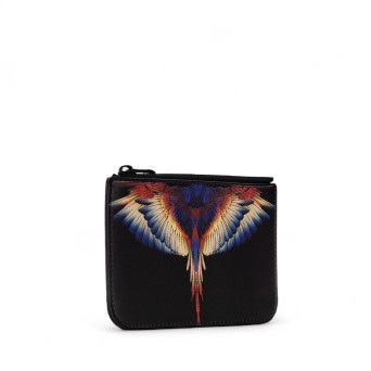 COUNTY OF MILAN - Mini pochette con stampa Wings 2