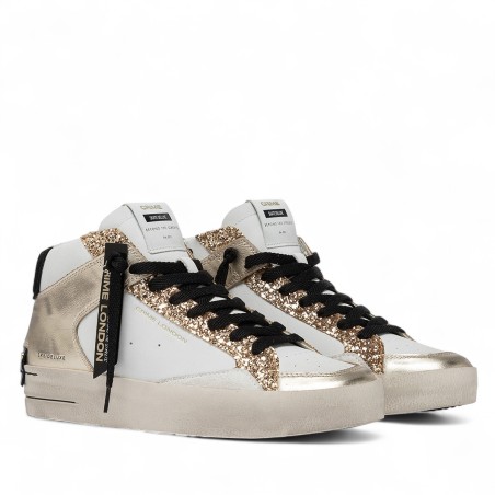 CRIME LONDON - SK8 Deluxe Mid Sneakers