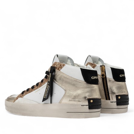 CRIME LONDON - SK8 Deluxe Mid Sneakers