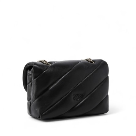 PINKO - Mini Love Bag Bolso de hombro Puff Maxi Quilt