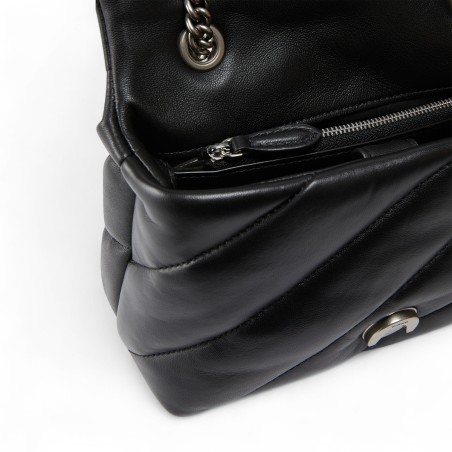 PINKO - Mini Love Bag Bolso de hombro Puff Maxi Quilt