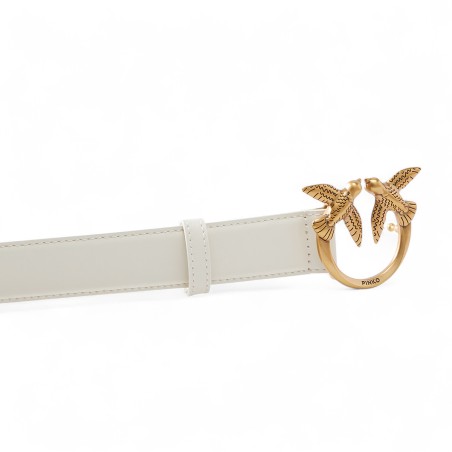 PINKO - Love Birds Leather Belt