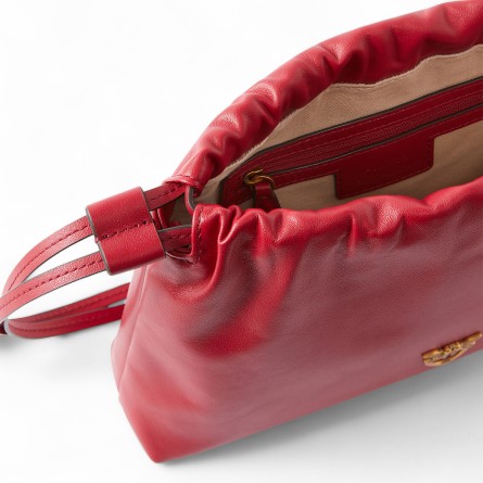 PINKO - Borsa a spalla con logo Love Birds