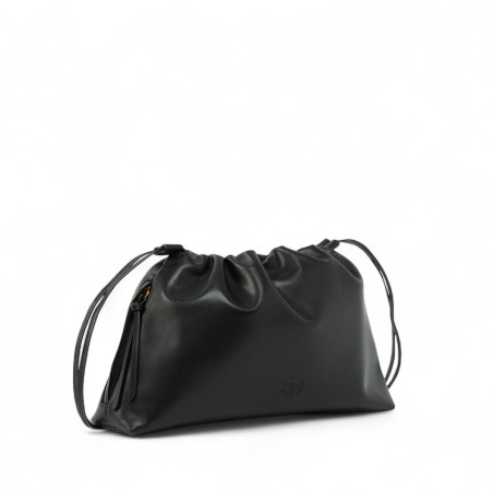 PINKO - Pochette Maxi avec sangle en veau souple