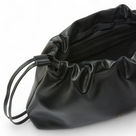 PINKO - Maxi Clutch with Soft Calf Shoulder Strap