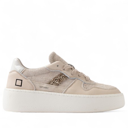 D.A.T.E - Sneakers Court Platform Hairy