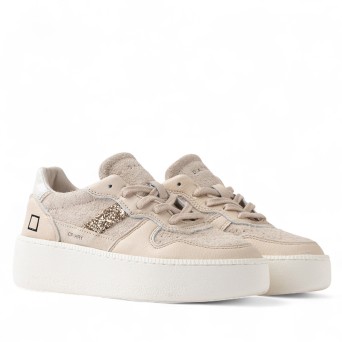D.A.T.E - Zapatillas peludas con plataforma 2