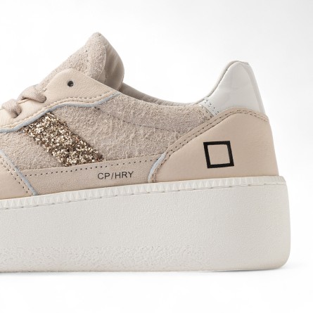 D.A.T.E - Zapatillas peludas con plataforma