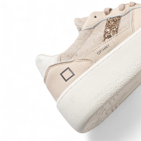 D.A.T.E - Zapatillas peludas con plataforma