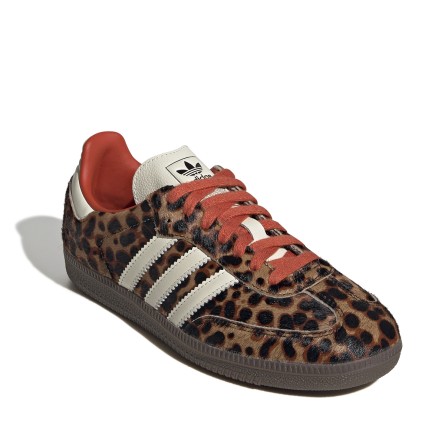 ADIDAS ORIGINALS - Baskets Samba OG Leopard Print - Couleur: Marron,Taille: 36⅔