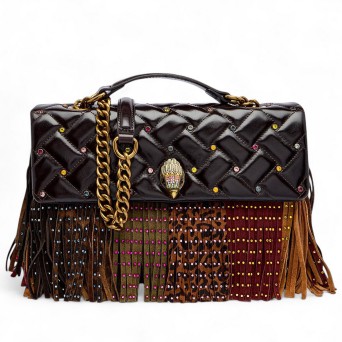 KURT GEIGER - Grand sac à main à franges Kensington