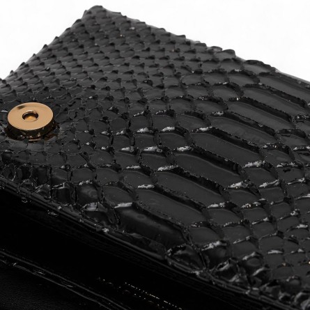 KURT GEIGER - Mittlere Umhängetasche Kensington aus Leder mit Schlangenmuster