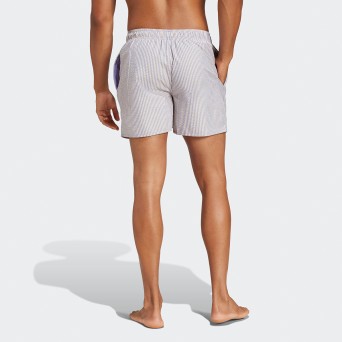 ADIDAS - Costume da bagno Stripey Classics Short Length 2