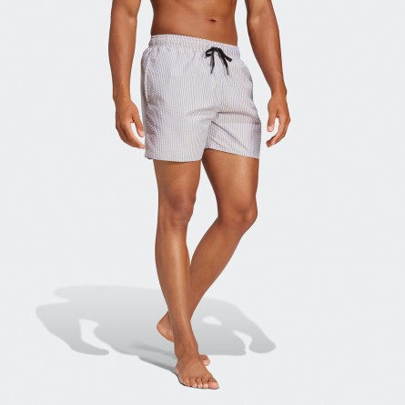 ADIDAS - Costume da bagno Stripey Classics Short Length