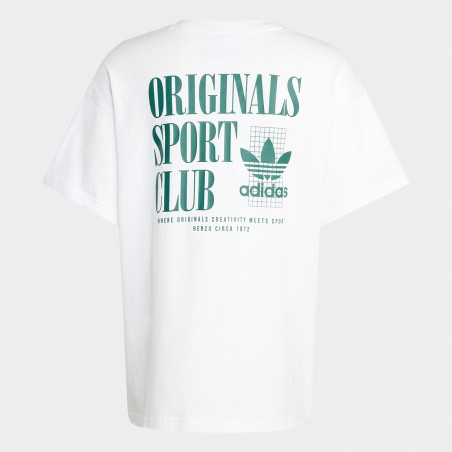 ADIDAS ORIGINALS - T-shirt Sport Club GFX