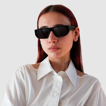 FACEHIDE - Lunettes de soleil Broken Vision All Black