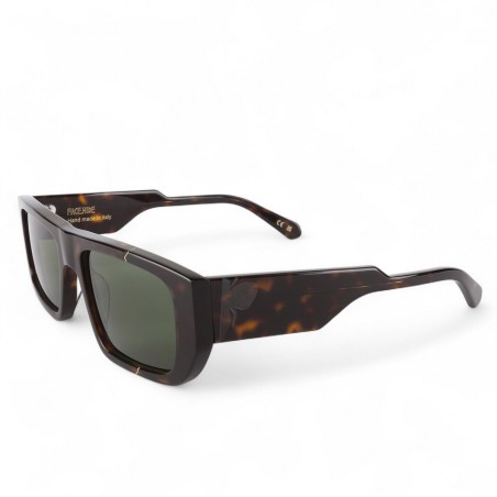 FACEHIDE - Broken Vision Sonnenbrille Havanna