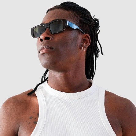 FACEHIDE - Broken Vision Sonnenbrille Havanna