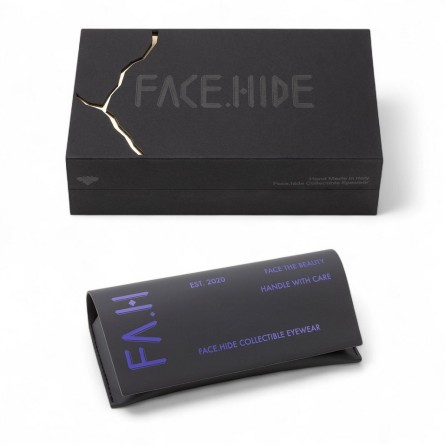 FACEHIDE - Broken Vision Sonnenbrille Havanna
