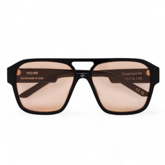FACEHIDE - Occhiali da sole Doppioponte Black Orange