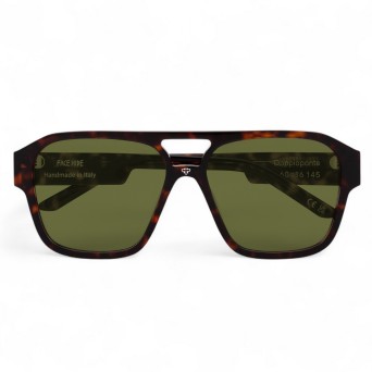 FACEHIDE - Occhiali da sole Doppioponte Havana Green