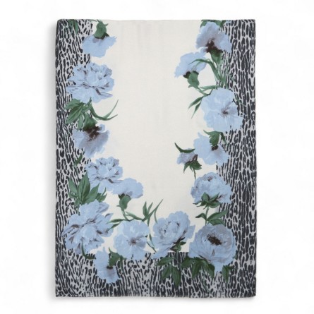 LIU JO - Étole à imprimé floral animalier et bords effilochés LIU JO - Étole à imprimé floral animalier et bords effilochés