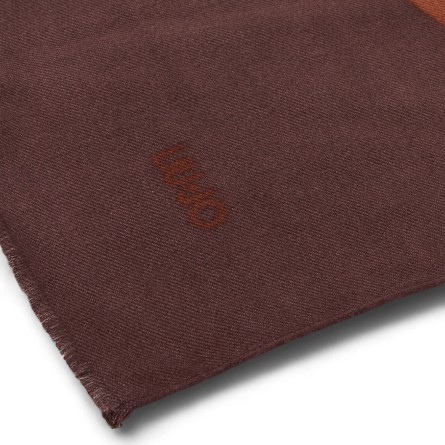 LIU JO - Stola mit Logodruck und ausgefransten Rändern LIU JO - Stola mit Logodruck und ausgefransten Rändern