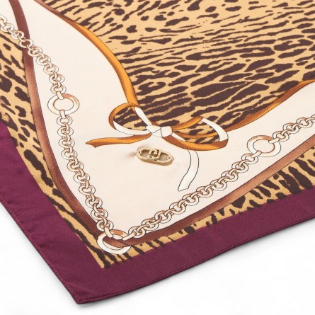 LIU JO - Écharpe avec motif patchwork animalier LIU JO - Écharpe avec motif patchwork animalier
