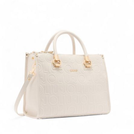LIU JO - Bolso de mano con logotipo en relieve