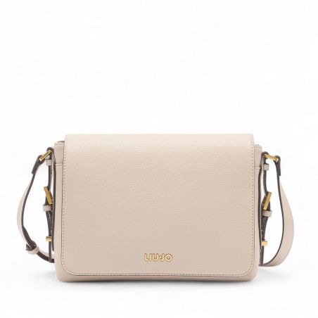 LIU JO - Borsa a tracolla con logo lettering