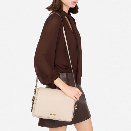 LIU JO - Shoulder bag with lettering logo