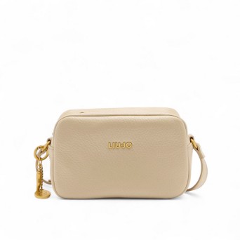 LIU JO - Borsa a tracolla con logo lettering