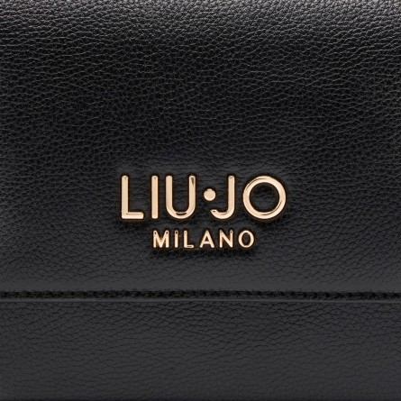 LIU JO - Borsa a tracolla con logo lettering