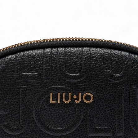 LIU JO - Zaino con logo lettering impresso all over