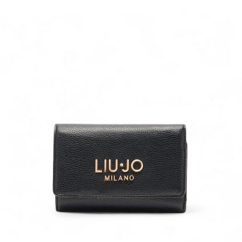 LIU JO - Wallet with lettering logo