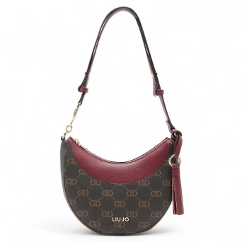 LIU JO - Sac hobo avec logo monogramme sur tout le corps