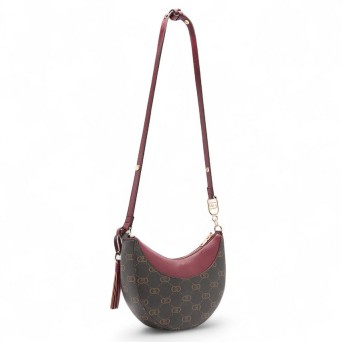 LIU JO - Borsa hobo con logo monogramma all over 2