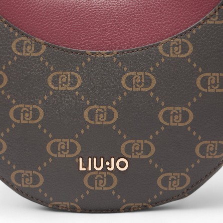 LIU JO - Sac hobo avec logo monogramme sur tout le corps