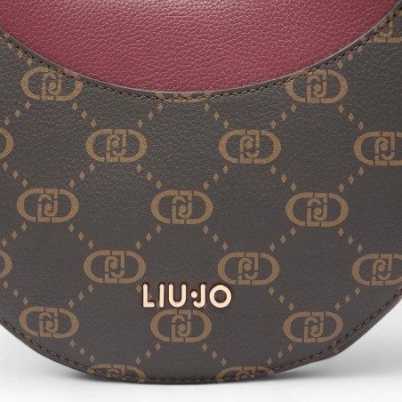 LIU JO - Sac hobo avec logo monogramme sur tout le corps