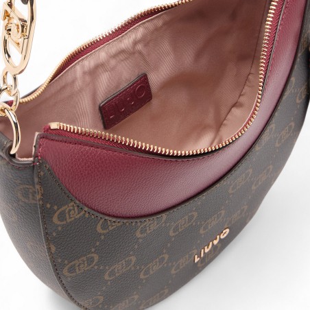 LIU JO - Sac hobo avec logo monogramme sur tout le corps