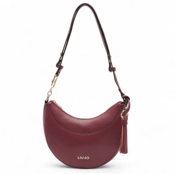 LIU JO - Borsa hobo con logo lettering