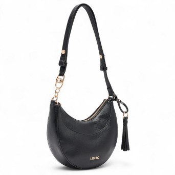 LIU JO - Borsa hobo con logo lettering 2