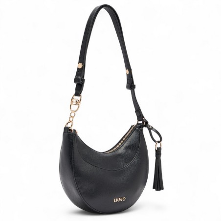 LIU JO - Hobo bag with lettering logo